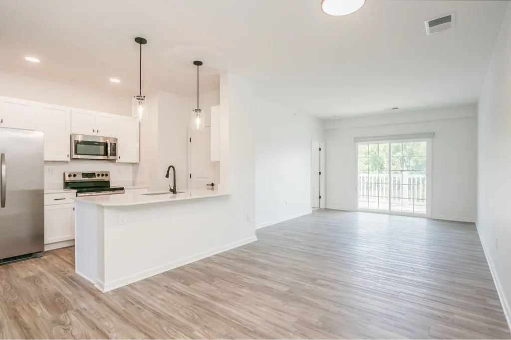 Floor plan D, 2 bed 2 bath, 1268 sq ft