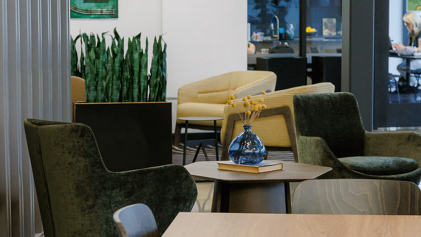 The Rails co-working space for residents